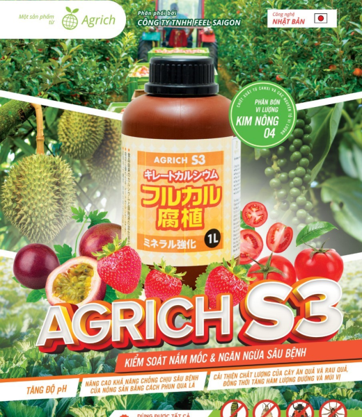 PHÂN BÓN VI LƯỢNG AGRICH S3 