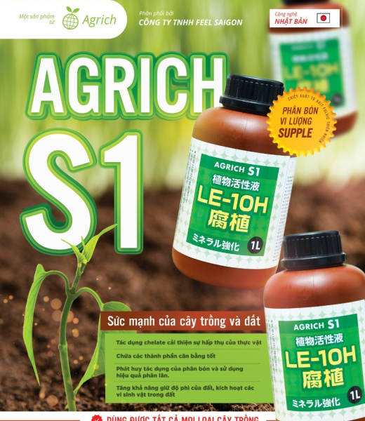 PHÂN BÓN VI LƯỢNG AGRICH S1