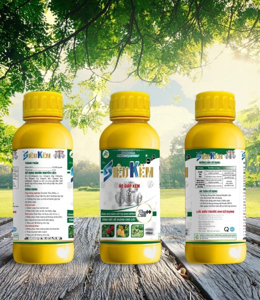 PHÂN BÓN VI LƯỢNG PVC Zn+ SIÊU KẼM