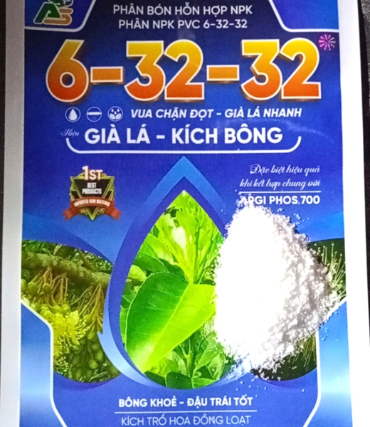 PHÂN NPK PVC 6-32-32